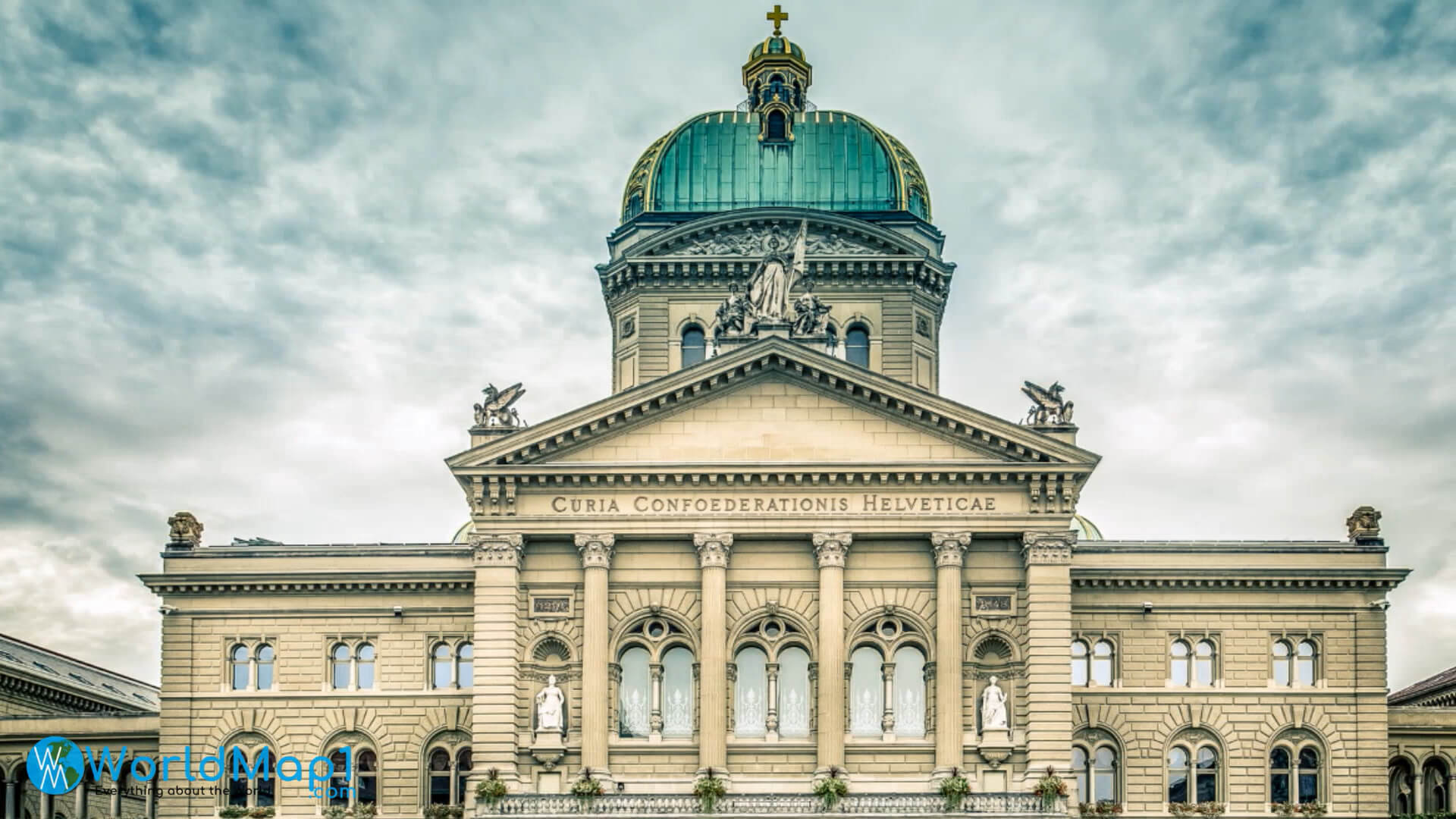 Swiss Parliament in Bern Switzerland